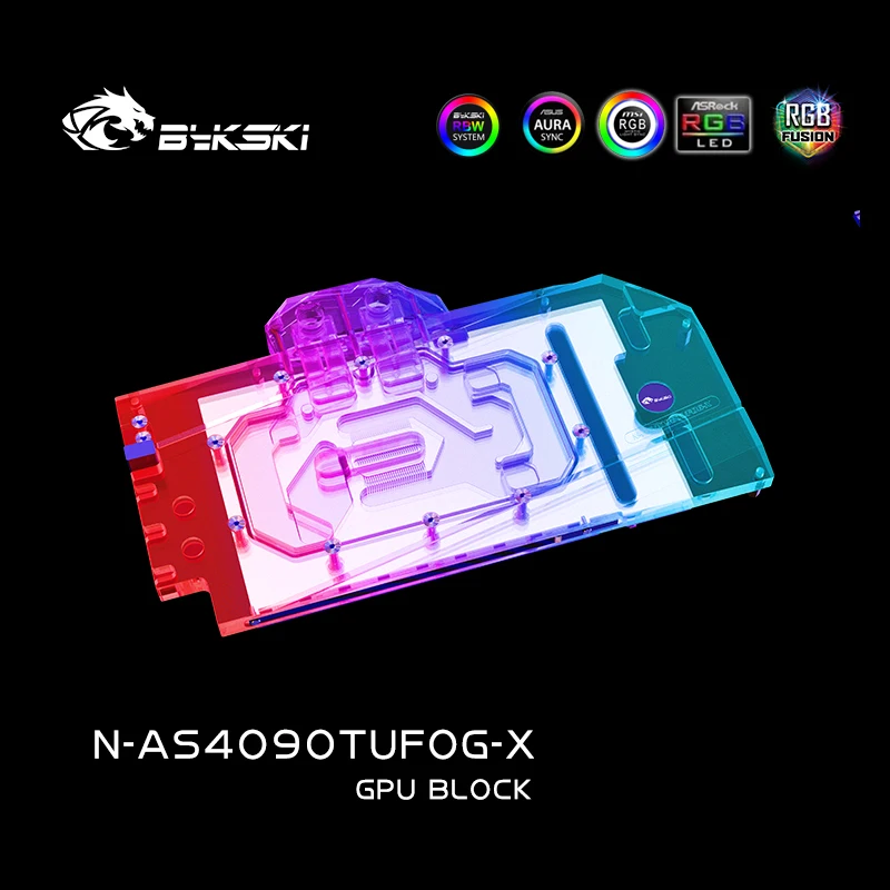 Rtx 4090 Water Block - Blok chłodzenia GPU Bykski do karty