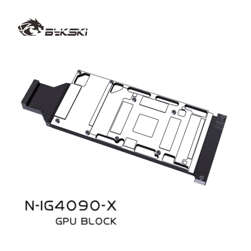 Rtx 4090 Water Block - Bykski N-IG4090-X Blok Wodny GPU do