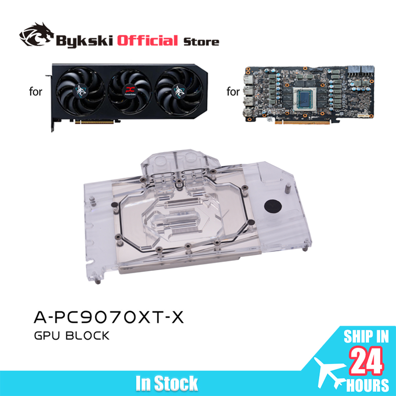Rx 9070 Xt - Bykski A-PC9070XT-X Blok Wodny GPU do