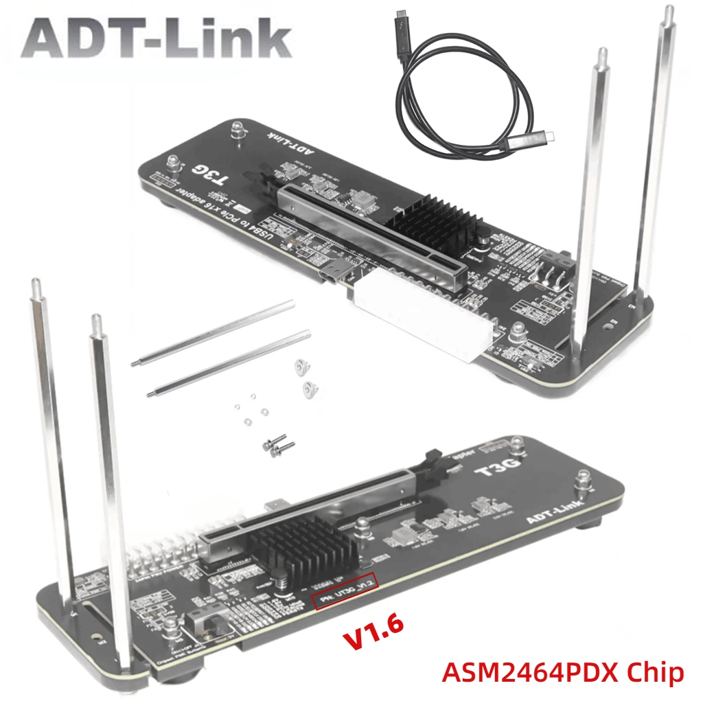 Gpu External Dock Egpu Thunderbolt 4 - ADT UT3G dla NUC ITX STX