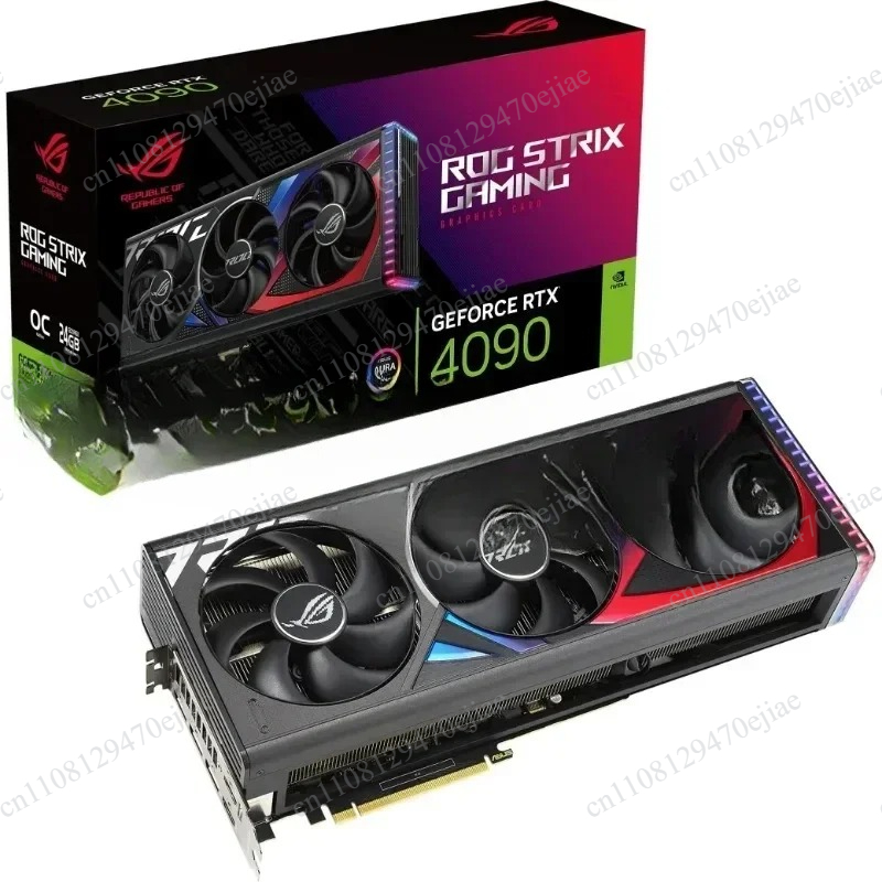 Rtx 4090 24Gb Gddr6X - Oryginalna karta graficzna ASUS ROG Strix