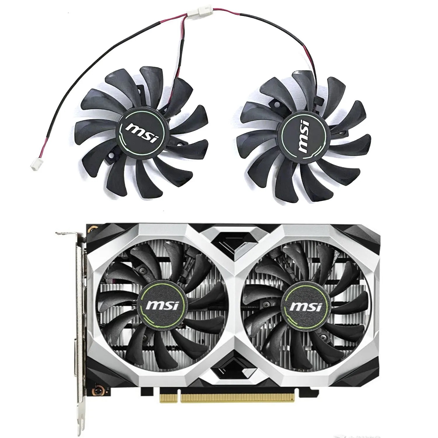 Rtx 4080 Super 16Gb - LZQLY Nowy wentylator GPU 2pin 75MM
