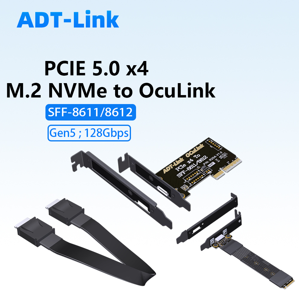 Pcie 5.0 Gpu Riser Cable - Adapter PCIE 5.0 X4 Gen5 M.2