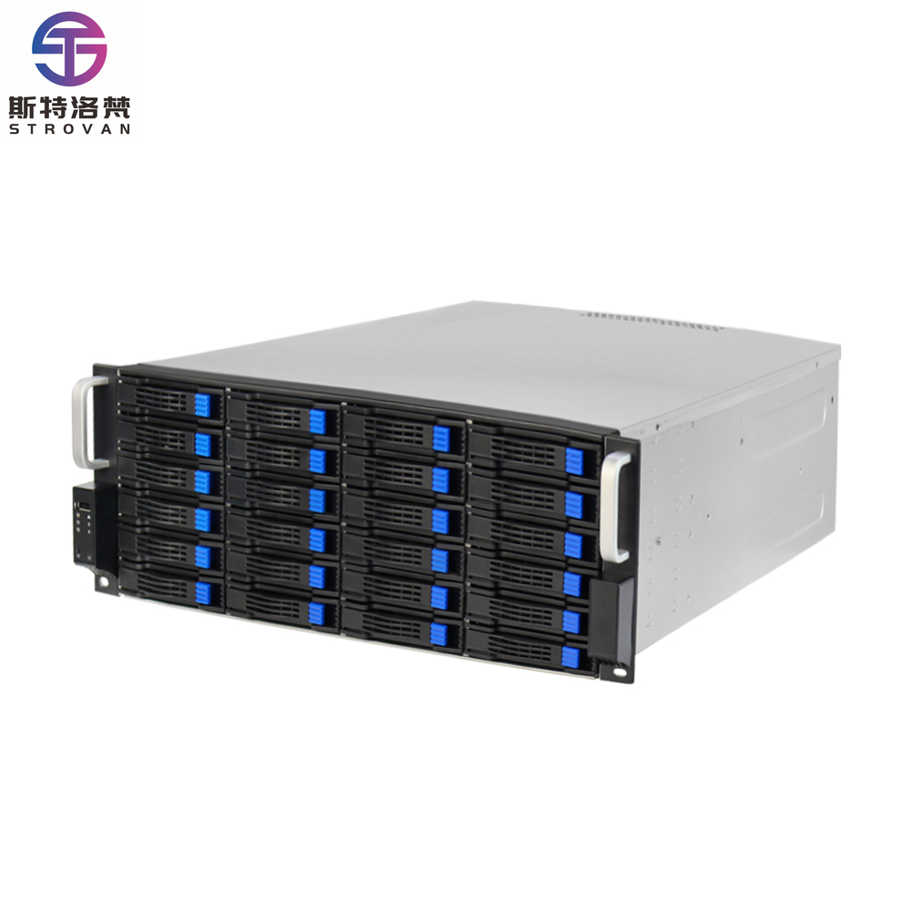 Server Gpu Chassis 4U - Obudowa serwerowa 4U z 24 schowkami,