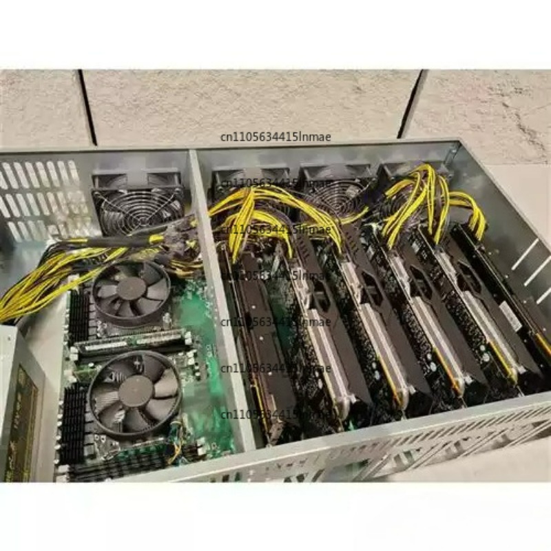 Server Gpu Chassis 4U - Komputer sterujący, wentylator o wysokiej wydajności,