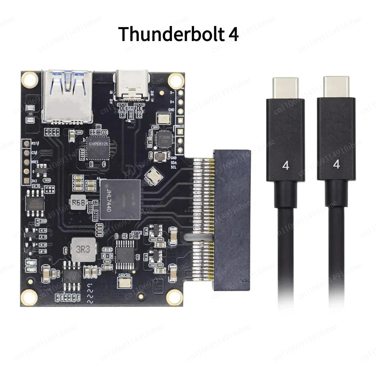 Gpu External Dock Egpu Thunderbolt 4 - Zewnętrzna stacja dokująca Thunderbolt 4 do