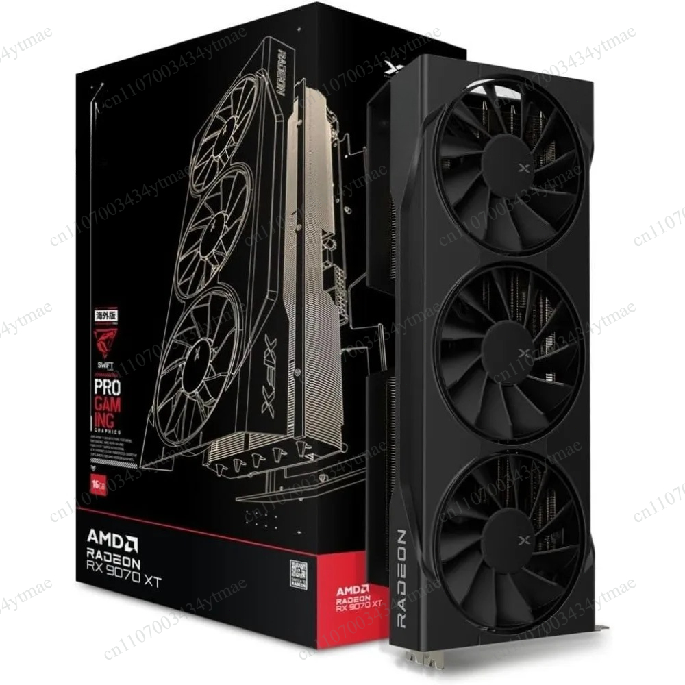 Rx 9070 16Gb - Karta graficzna RX 9070 XT Triple-Fan