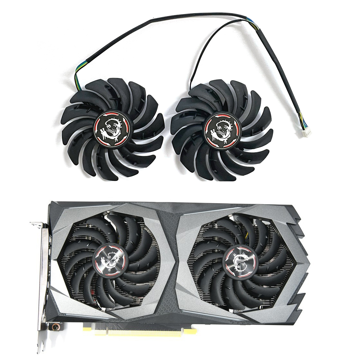 Rtx 4080 Super 16Gb - PLD09210B12HH PLD09210S12HH 85MM 4PIN GTX1660 chłodnica
