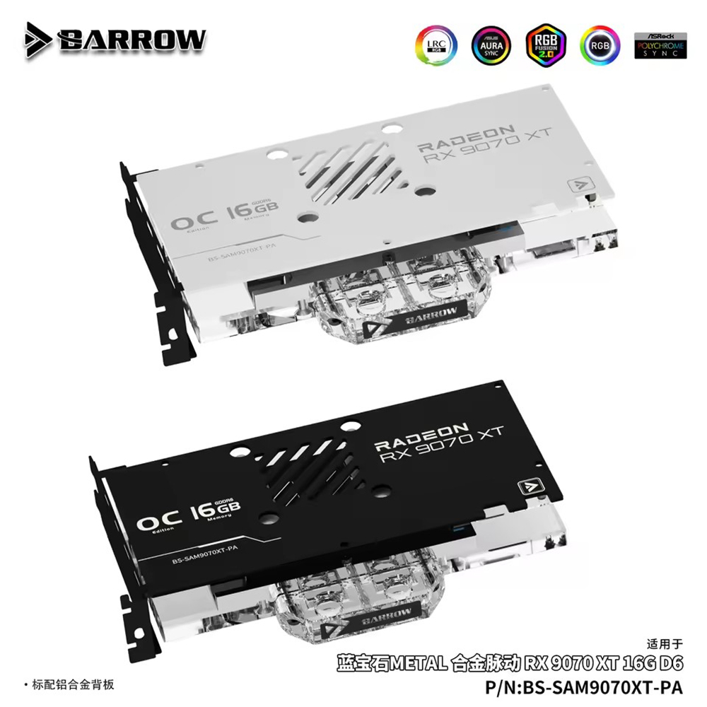 Wodny blok GPU Barrow do karty – Rx 9070 Xt recenzja i cena