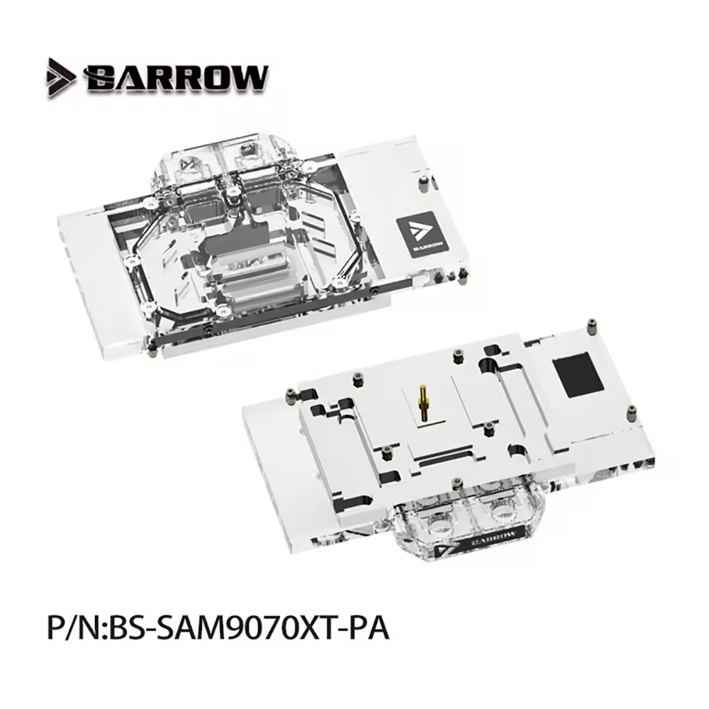 Wodny blok GPU Barrow do karty – Rx 9070 Xt recenzja i cena