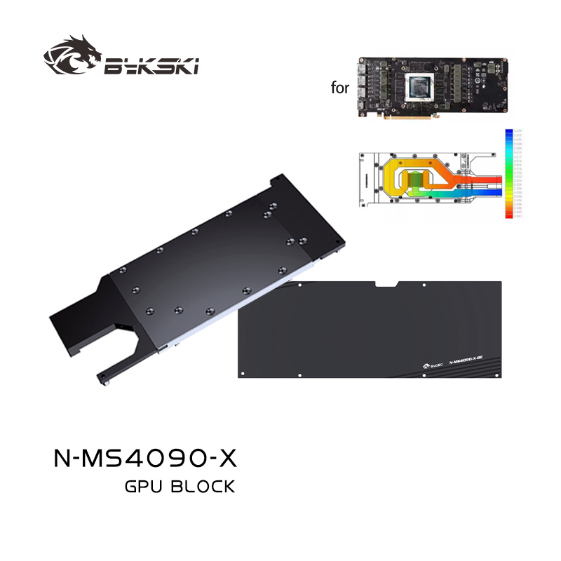 Blok chłodzenia GPU Bykski do  – Rtx 4090 Water Block recenzja i cena