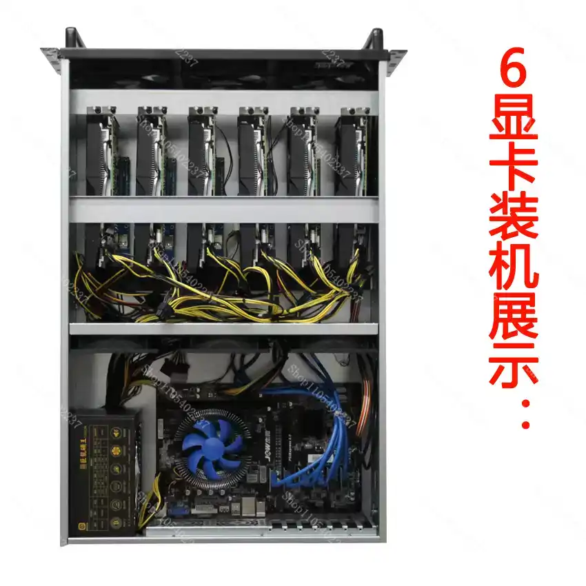 Obudowa 4U Multi GPU na 6-8 ka – Server Gpu Chassis 4U recenzja i cena