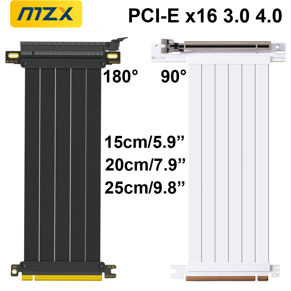 MZX PCIE 4.0 3.0 16X Riser Cab – Itx Gpu Riser Pcie 4.0 16X recenzja i cena