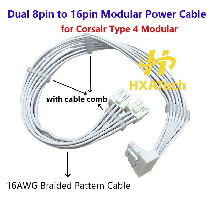 Wysokiej jakości kabel zasilaj – Dual 8Pin To 16Pin 12Vhpwr Cable recenzja i cena
