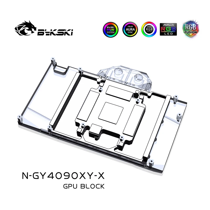 Blok wodny Bykski do karty gra – Rtx 4090 Water Block recenzja i cena
