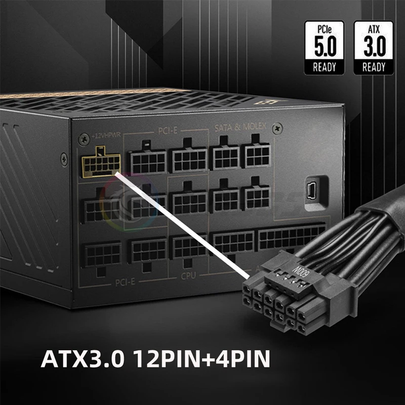 12V HPWR ATX3.0 PCI-E 5.0 Powe – Dual 8Pin To 16Pin 12Vhpwr Cable recenzja i cena