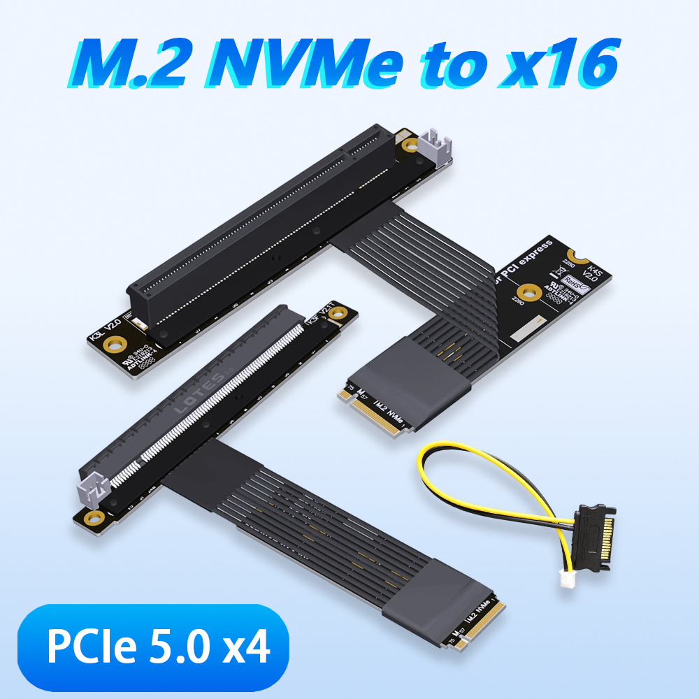 Kabel przedłużający ADT-LINK M – Pcie 5.0 Gpu Riser Cable recenzja i cena
