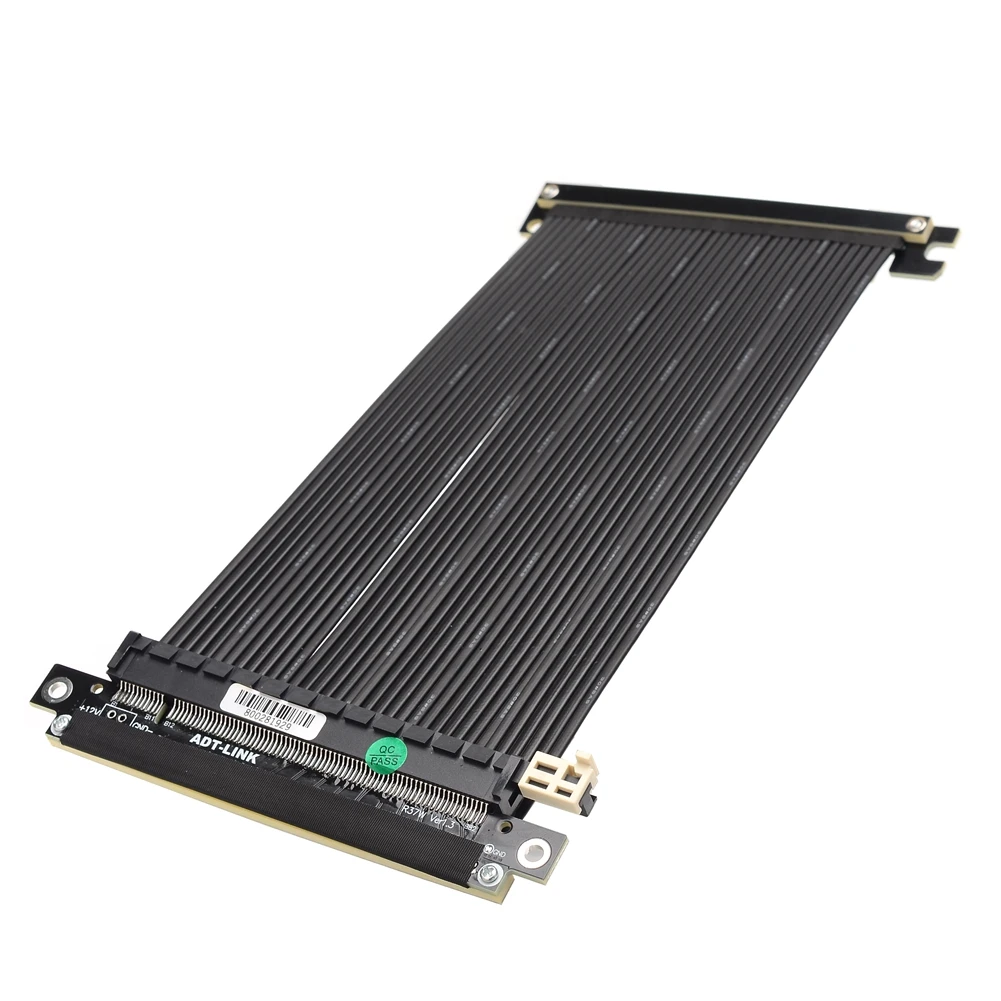Silver White Reverse PCIE 4.0  – Itx Gpu Riser Pcie 4.0 16X recenzja i cena