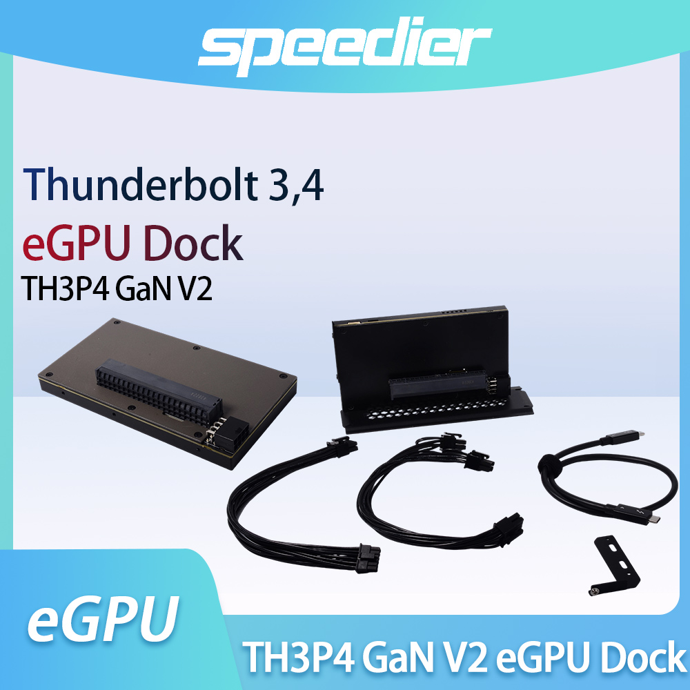 TH3P4 GaN V2 Thunderbolt 3/4 U – Gpu External Dock Egpu Thunderbolt 4 recenzja i cena
