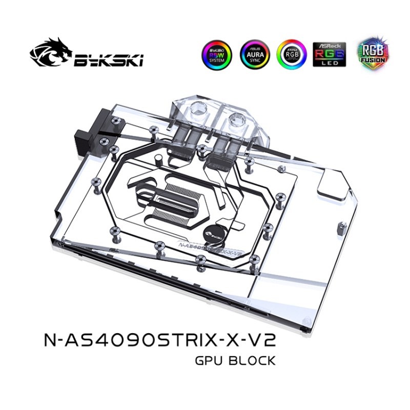 Bykski N-AS4090STRIX-X-V2 / Bl – Rtx 4090 Water Block recenzja i cena