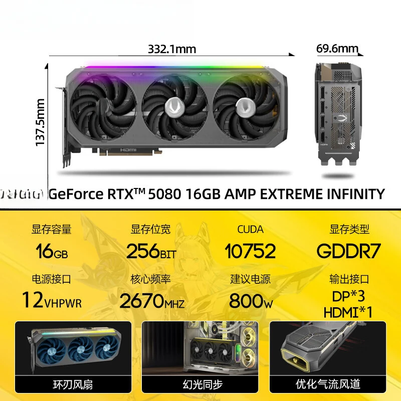 GEFORCE RTX 5080 16GB AMP Komp – Rtx 5080 16Gb recenzja i cena