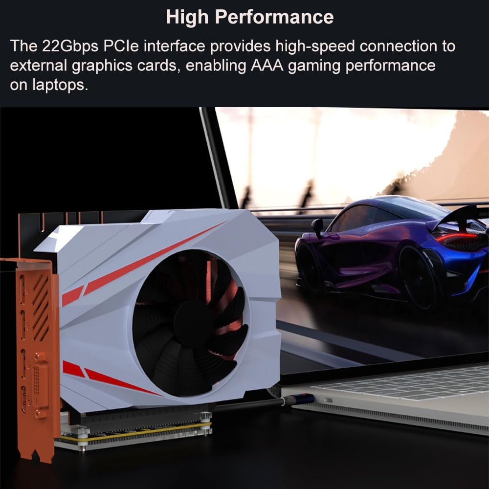 RGEEK 22Gbps eGPU Dock PCIE3.0 – Gpu External Dock Egpu Thunderbolt 4 recenzja i cena