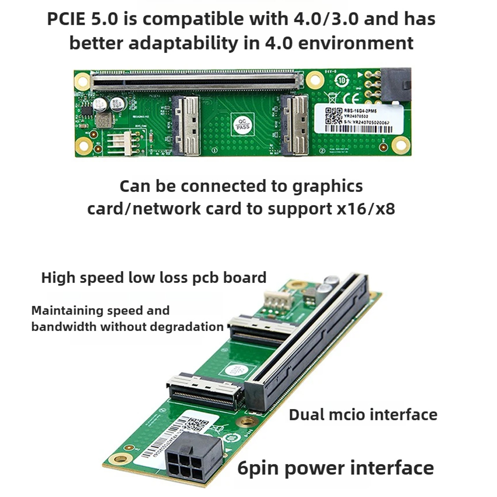 Karta adaptera ADT-Link PCIe 5 – Pcie 5.0 Gpu Riser Cable recenzja i cena