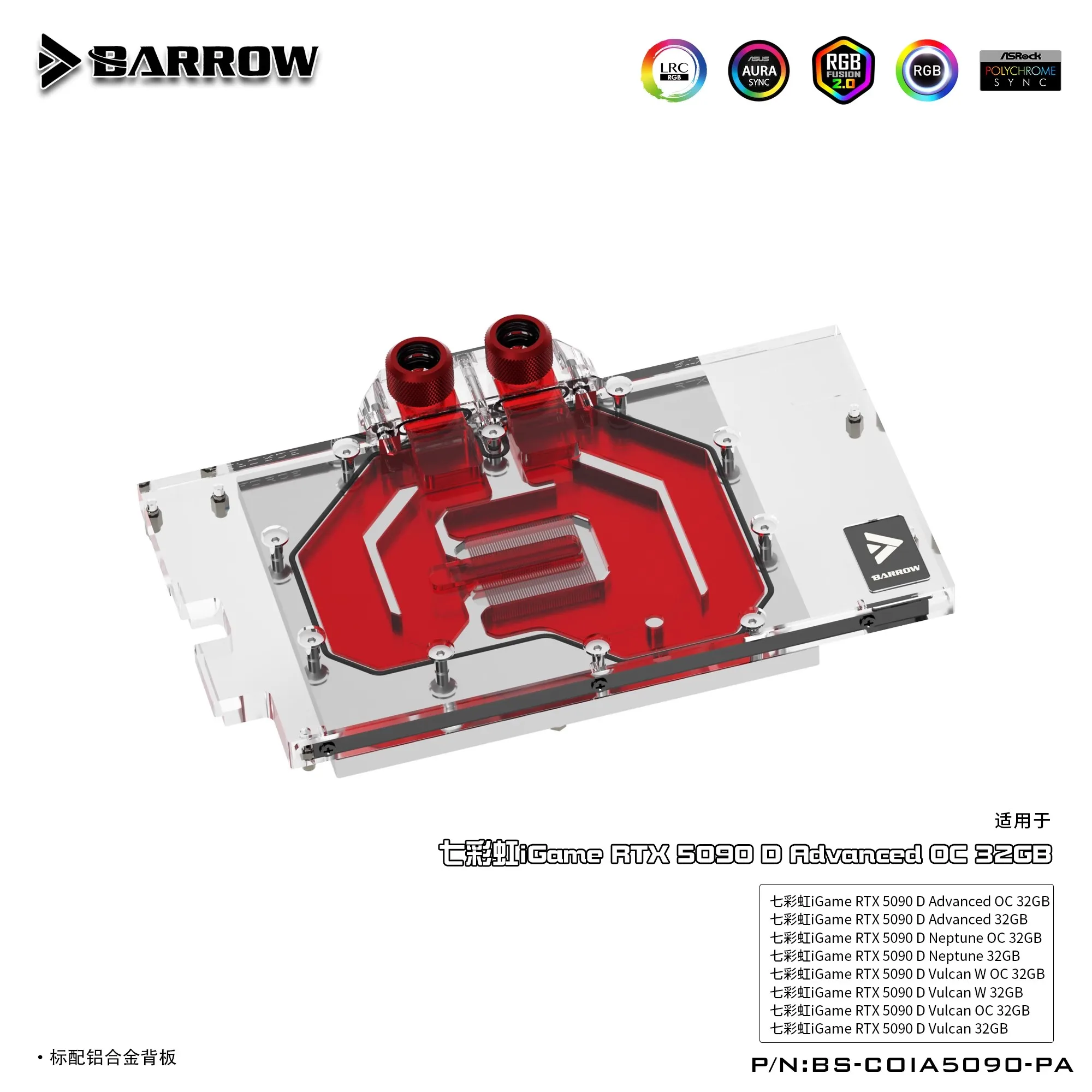 Blok wodny GPU Barrow do karty – Rtx 5090 32Gb recenzja i cena