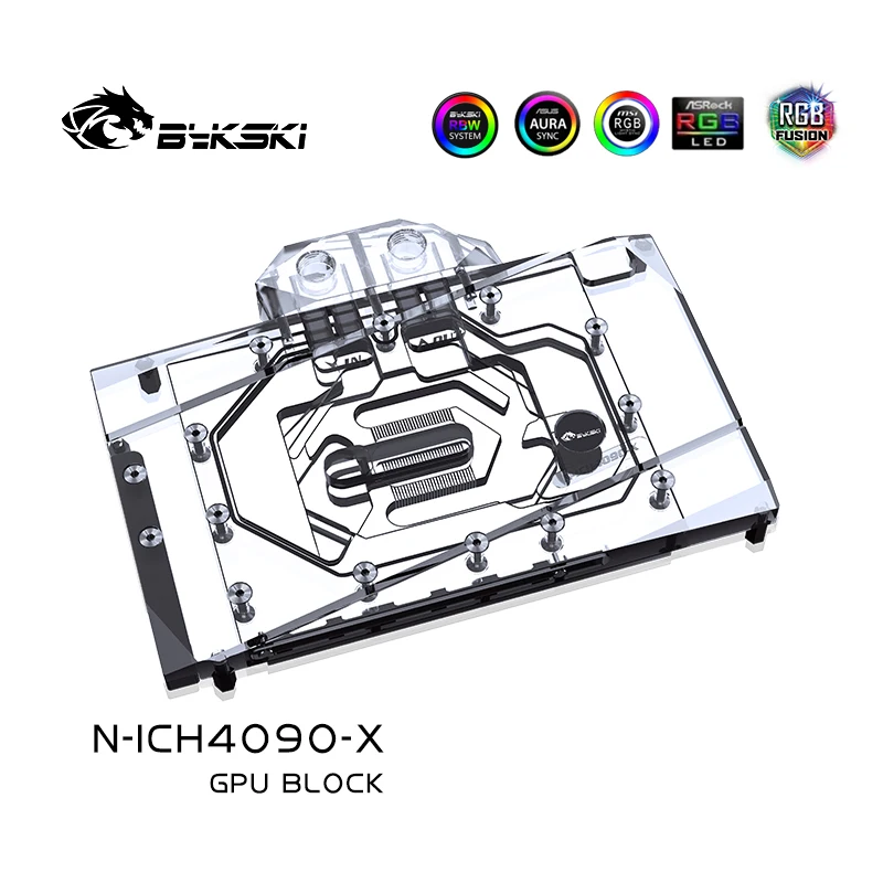 Bykski N-ICH4090-X Blok Wodny  – Rtx 4090 Water Block recenzja i cena