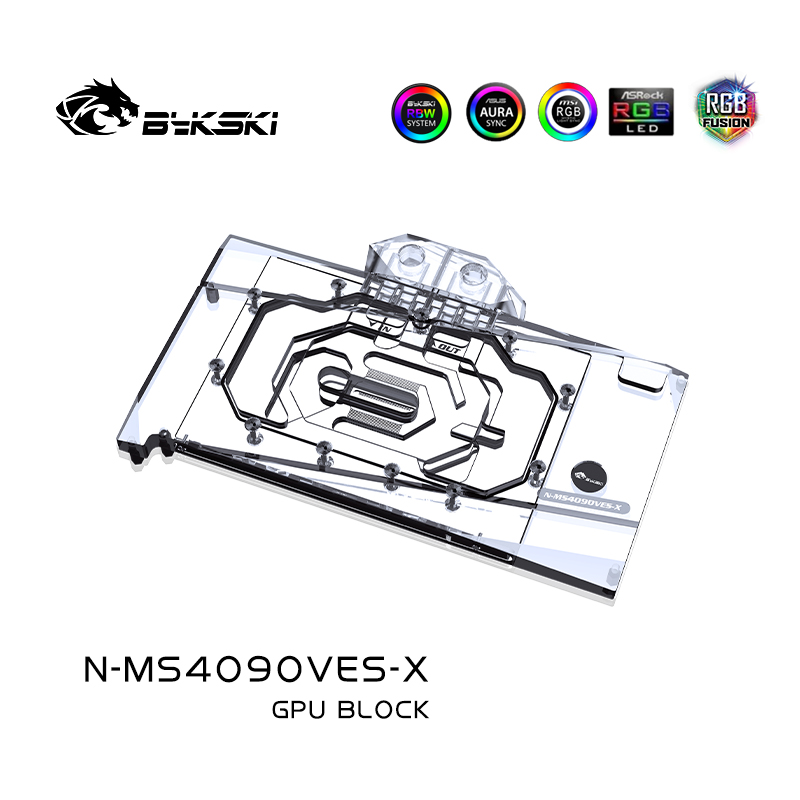 Bykski N-MS4090VES-X Blok GPU  – Rtx 4090 Water Block recenzja i cena