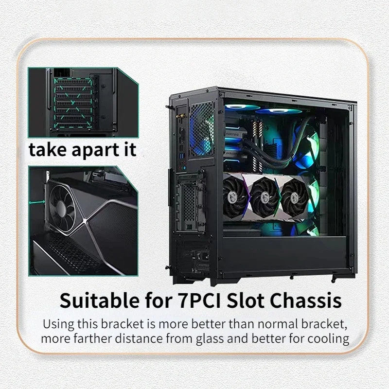 Pionowy uchwyt montażowy GPU d – Pcie 5.0 Gpu Riser Cable recenzja i cena