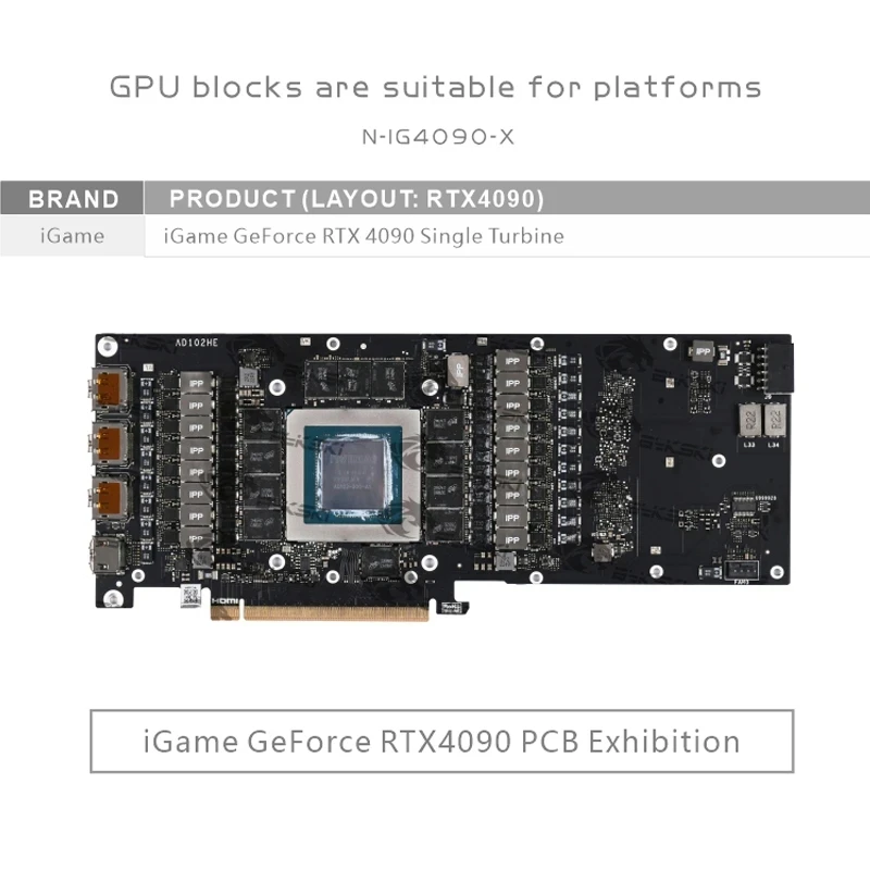 Blok wodny GPU Bykski do karty – Rtx 4090 Water Block recenzja i cena