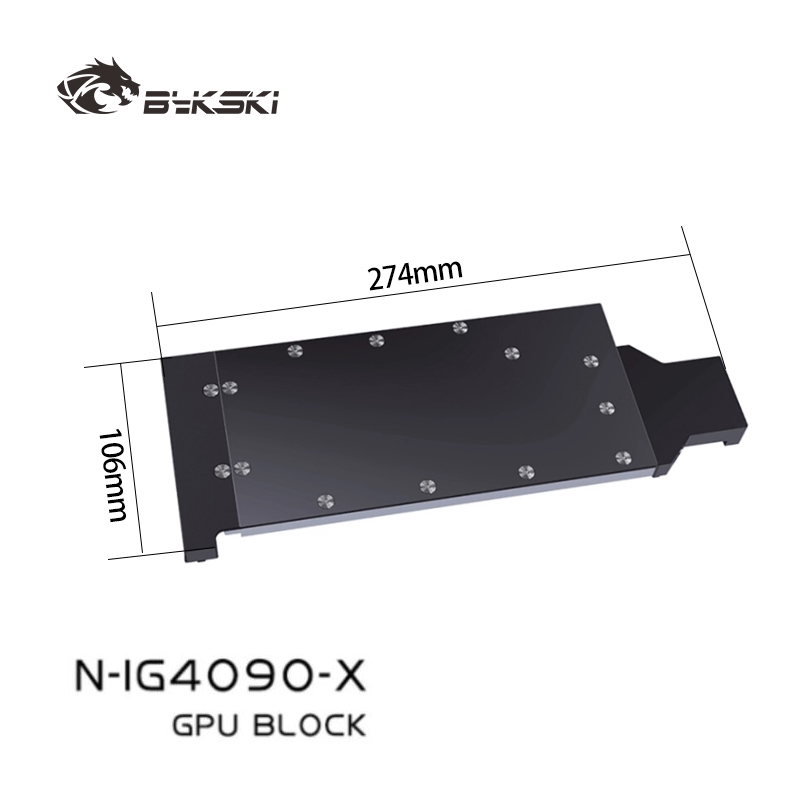 Blok wodny GPU Bykski do karty – Rtx 4090 Water Block recenzja i cena