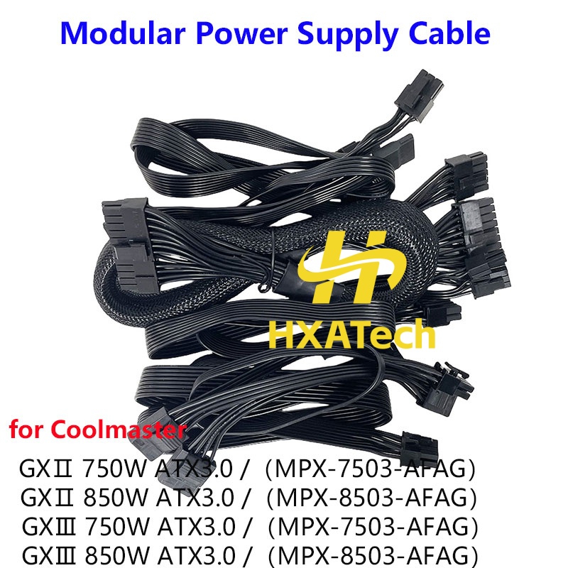 HXATech- 12VHPWR 16pin CPU 8pi – Dual 8Pin To 16Pin 12Vhpwr Cable recenzja i cena