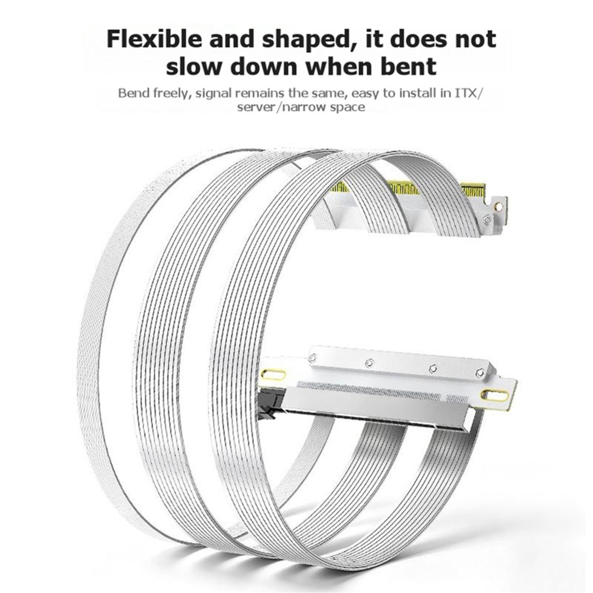 Kabel Riser L70A PCIe 5.0 X16  – Pcie 5.0 Gpu Riser Cable recenzja i cena