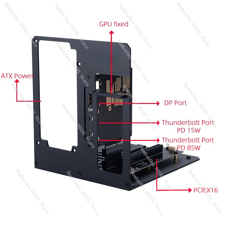 Obudowa na karty graficzne L18 – Gpu External Dock Egpu Thunderbolt 4 recenzja i cena