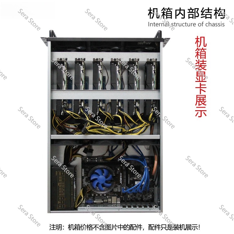Obudowa 4U na wiele kart grafi – Server Gpu Chassis 4U recenzja i cena